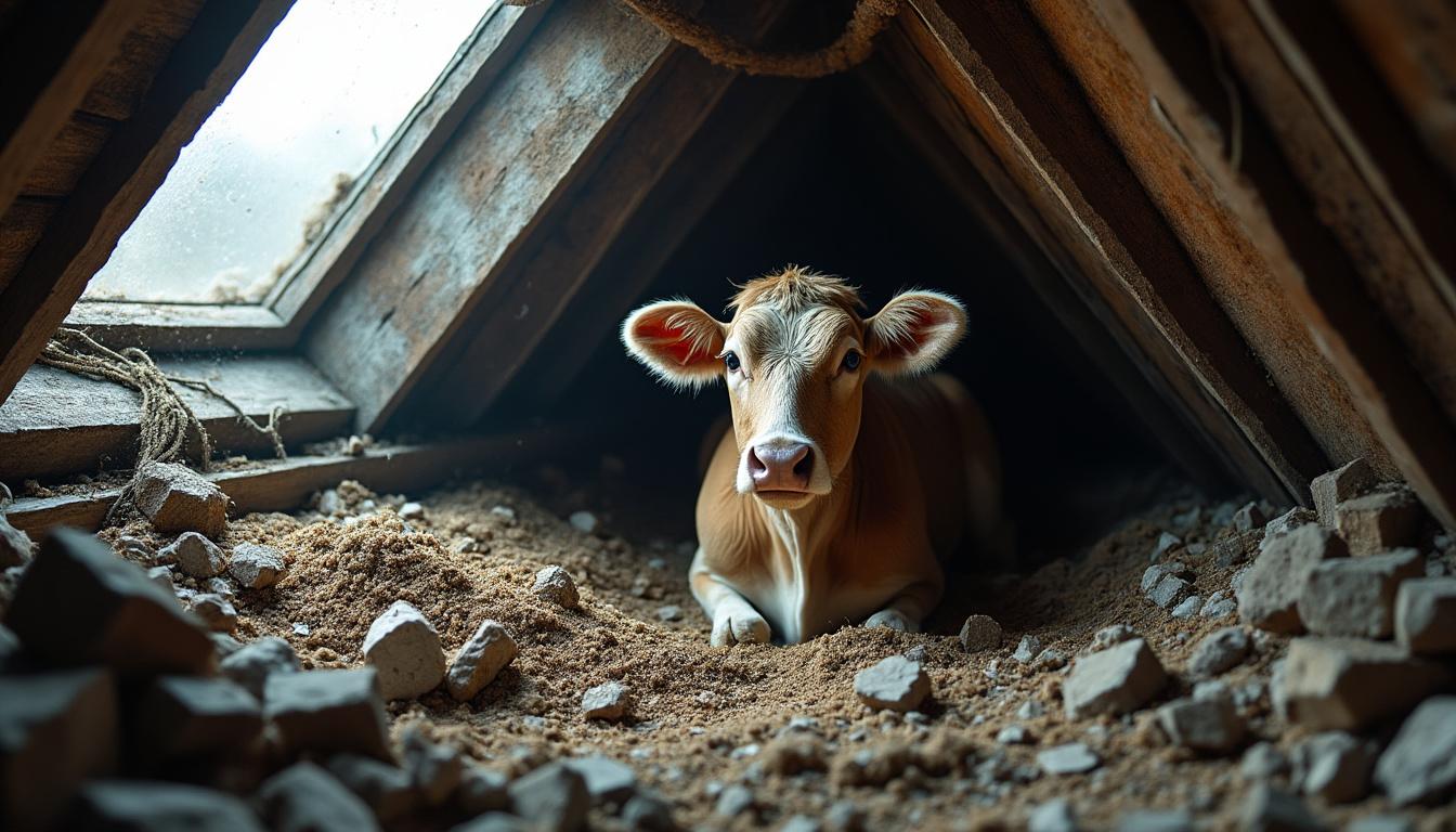 Quand un chevron fendu provoque une isolation perdue : solutions