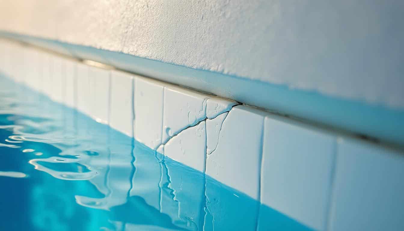 Cornière de piscine en PVC cassé : que faire ?