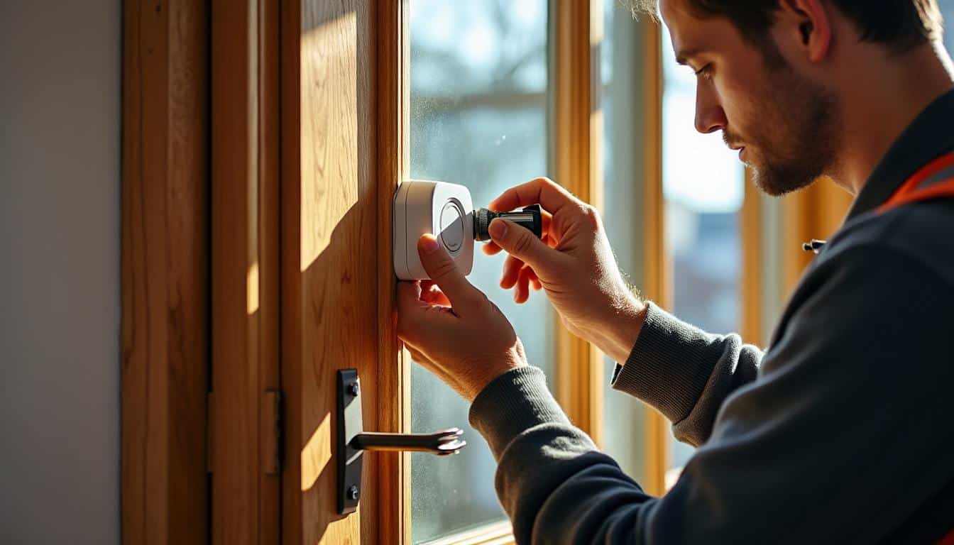 Pourquoi opter pour l’installation d’une alarme sans fil sur une porte ?