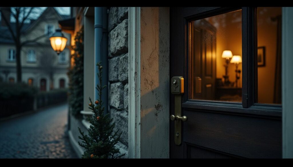 Les risques d’intrusion la nuit par la porte et solutions d’alarme