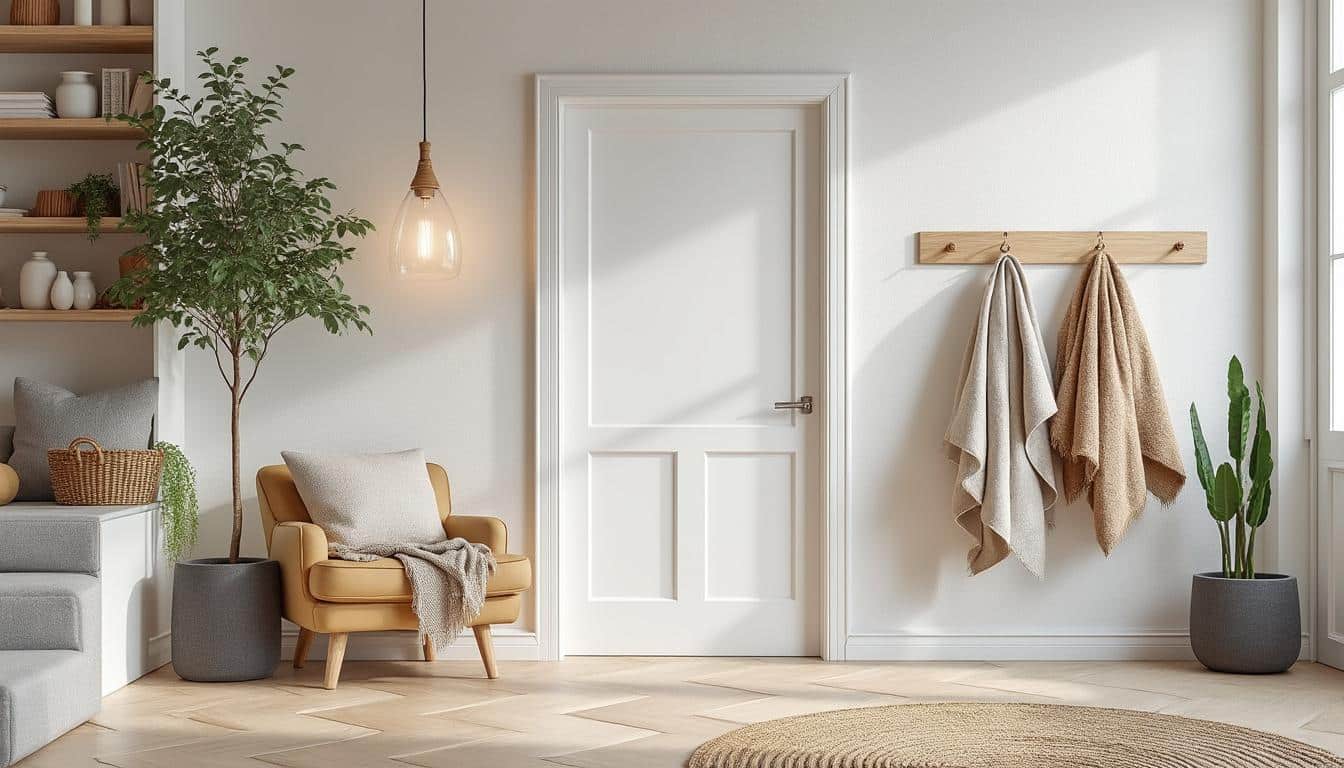 Quel type de suspension luminaire adopter pour une entrée au style scandinave ?