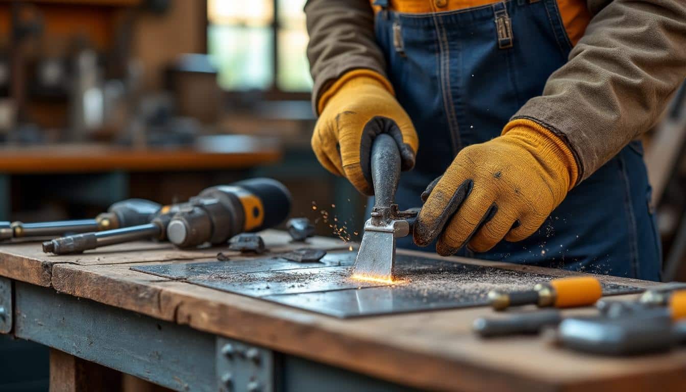 Illustration: Comment la scie à métaux Facom s’impose parmi les outils professionnels incontournables