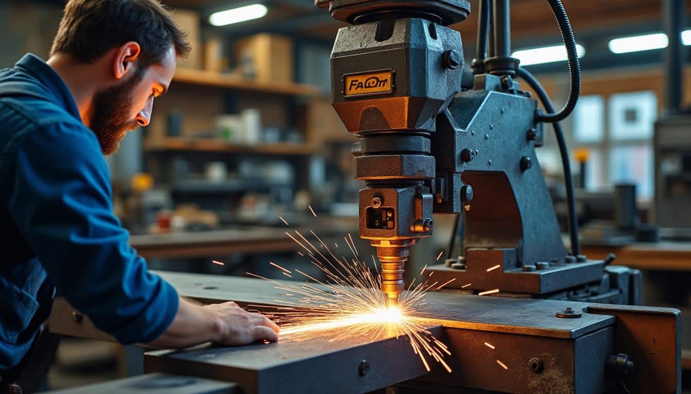 Illustration: Ce que la monture de la scie à métaux Facom apporte en termes de performance et précision