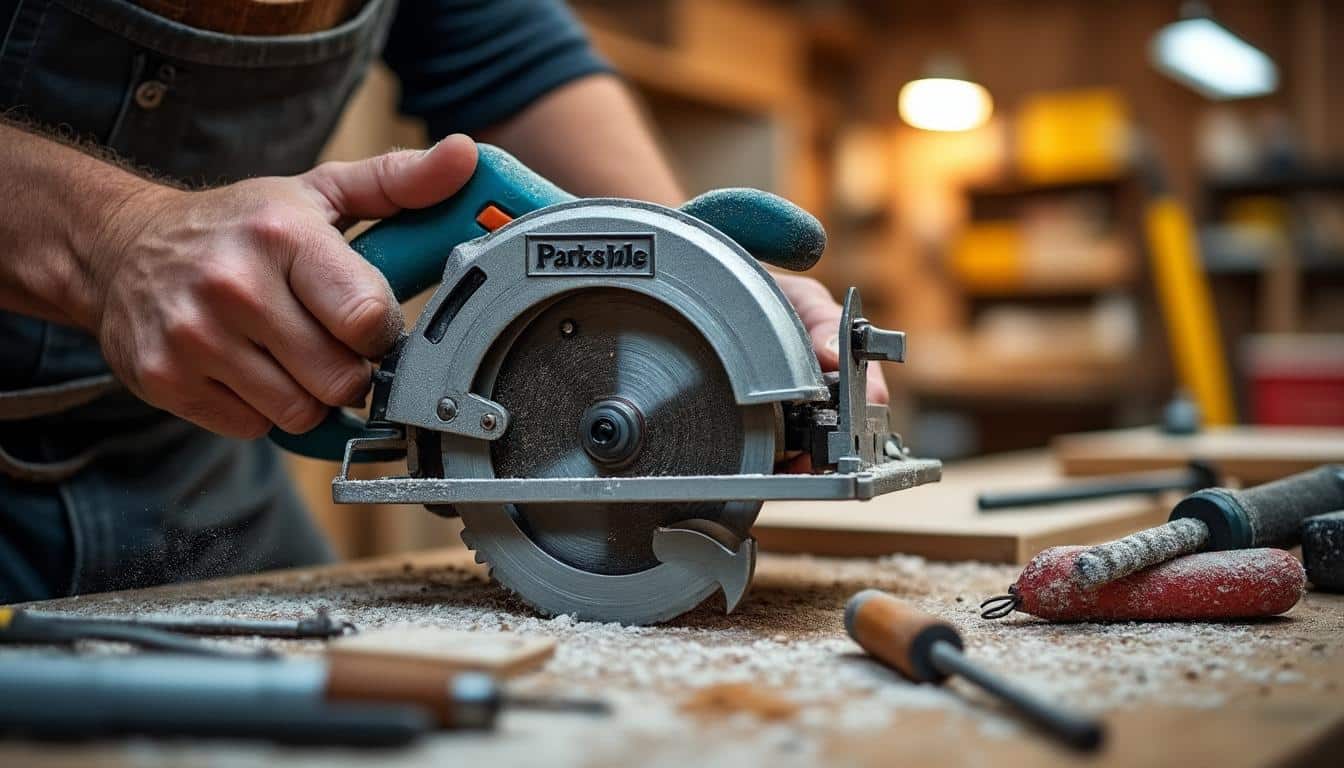 Illustration: Comprendre l’importance de la lame dans votre scie circulaire Parkside