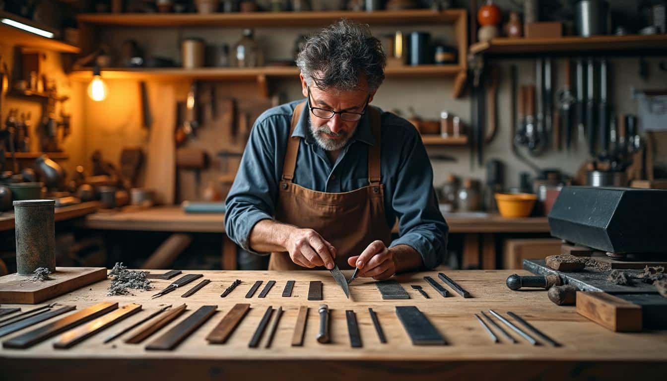 Illustration: Choisir la bonne lame de scie à chantourner selon le matériau et l’usage