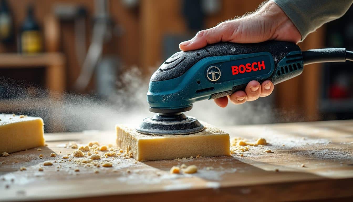 Scie à mousse Bosch : précision et performance pour toutes découpes