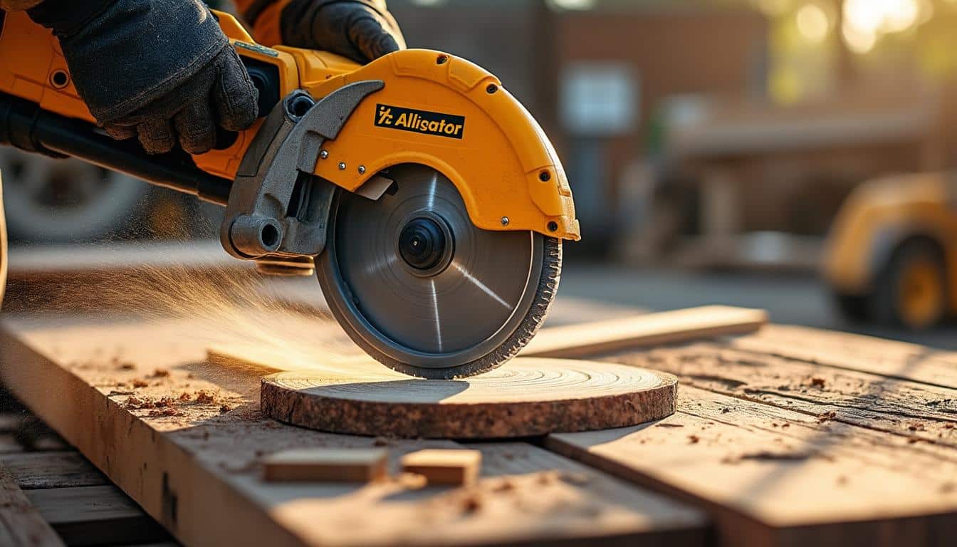 Illustration: Les caractéristiques techniques clés d’une scie alligator adaptée à la laine de bois