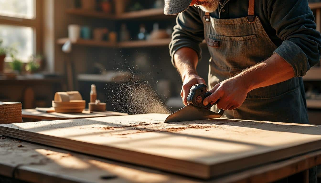 Scie alligator pour la laine de bois : précision et efficacité