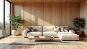 Lambris pour le salon : sublimer murs et plafonds avec style