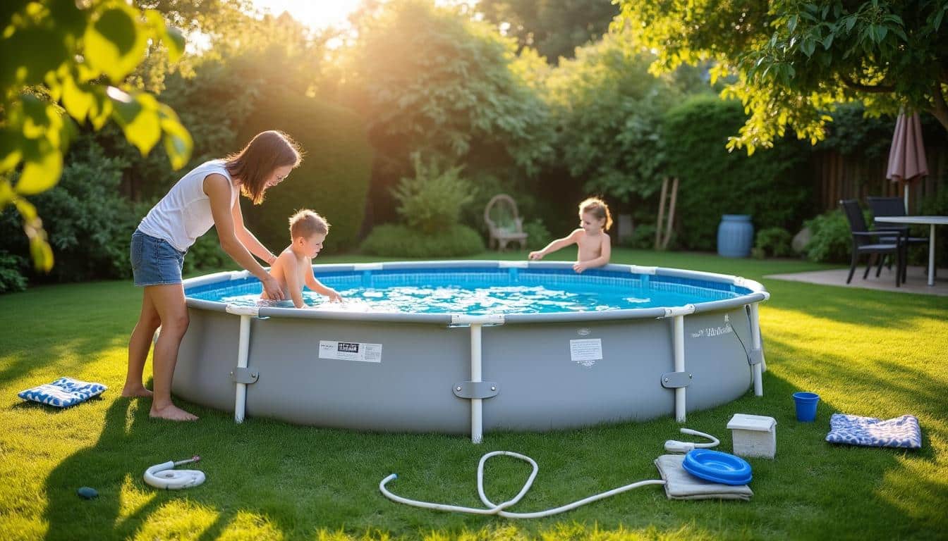 Piscine ovale hors sol : guide complet pour bien choisir et installer