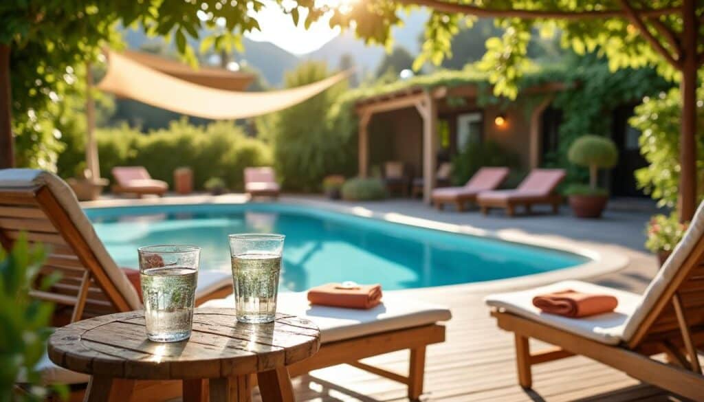Terrasse piscine hors sol : idées et conseils pour un aménagement réussi