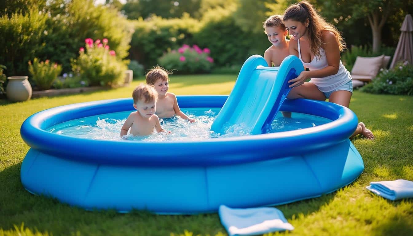 Toboggan pour piscine hors sol : guide pour choisir et installer
