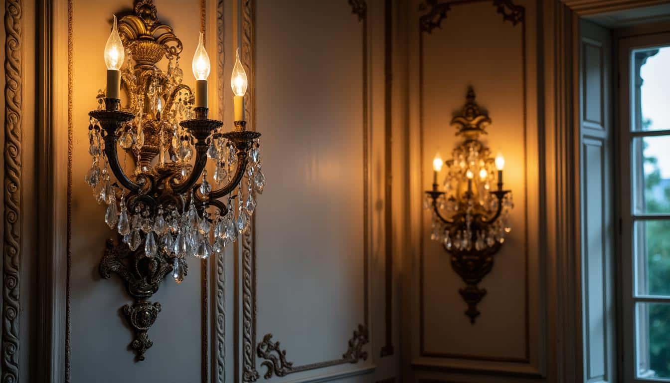 Illustration: Comprendre le charme des appliques murales dans le style baroque