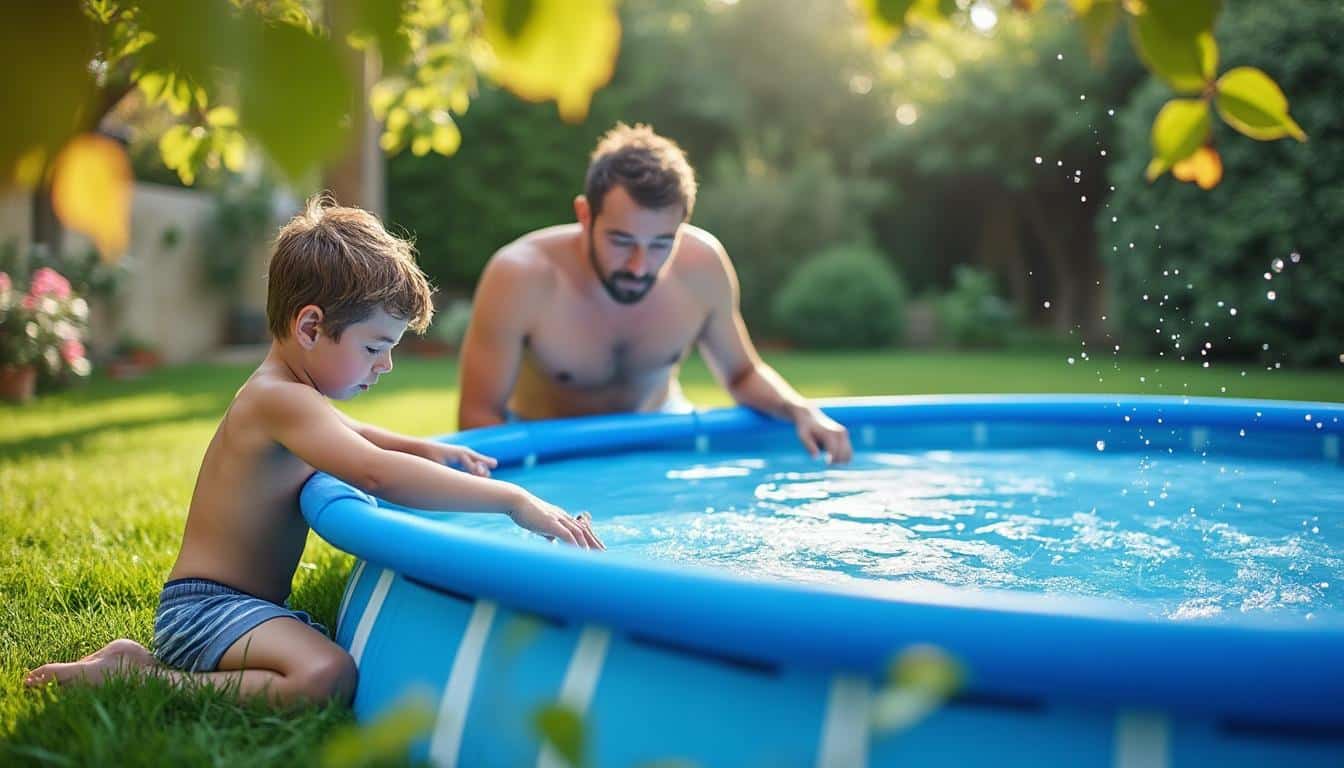 Illustration: Comprendre la bâche à bulles et ses modèles pour piscine hors sol
