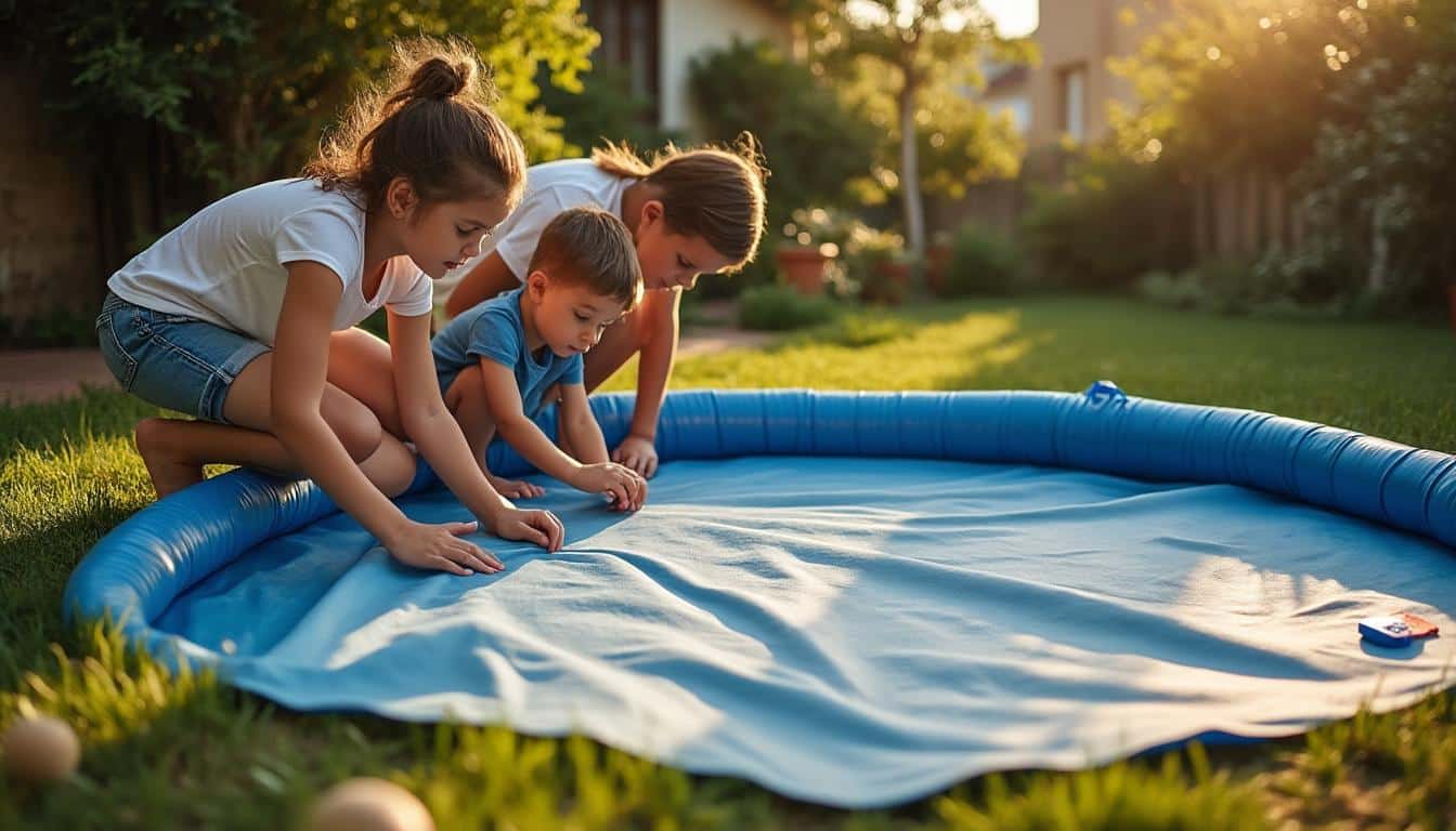 Illustration: Bien choisir la bâche adaptée pour votre piscine hors sol