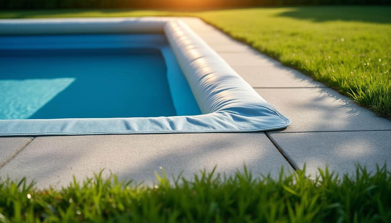 Bâche sous piscine hors sol : choisir et poser la protection idéale