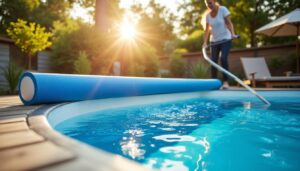 Enrouleur de bâche à bulle piscine hors sol : guide complet et conseils