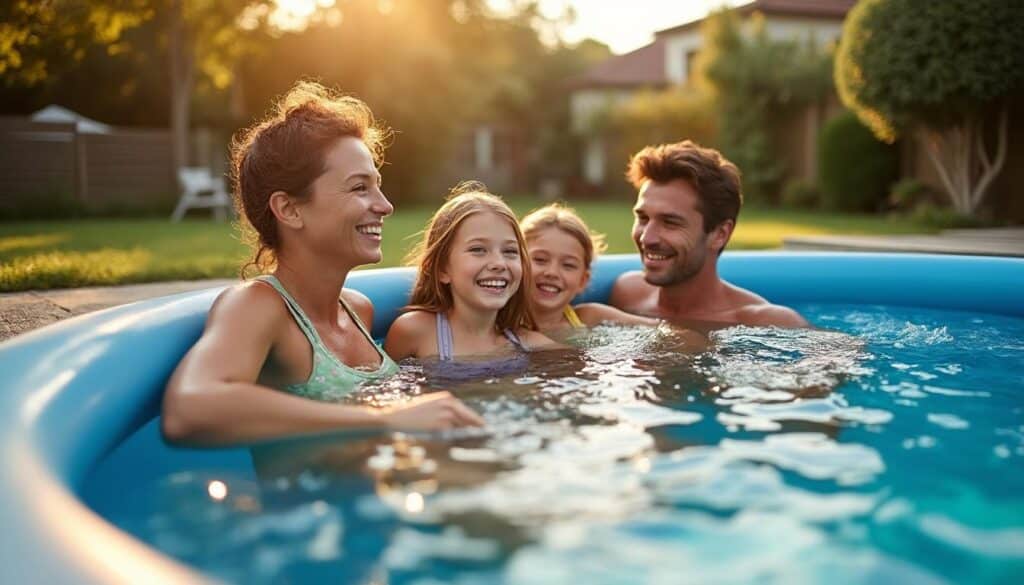 Piscine acier hors sol rectangulaire : robustesse et design optimisés