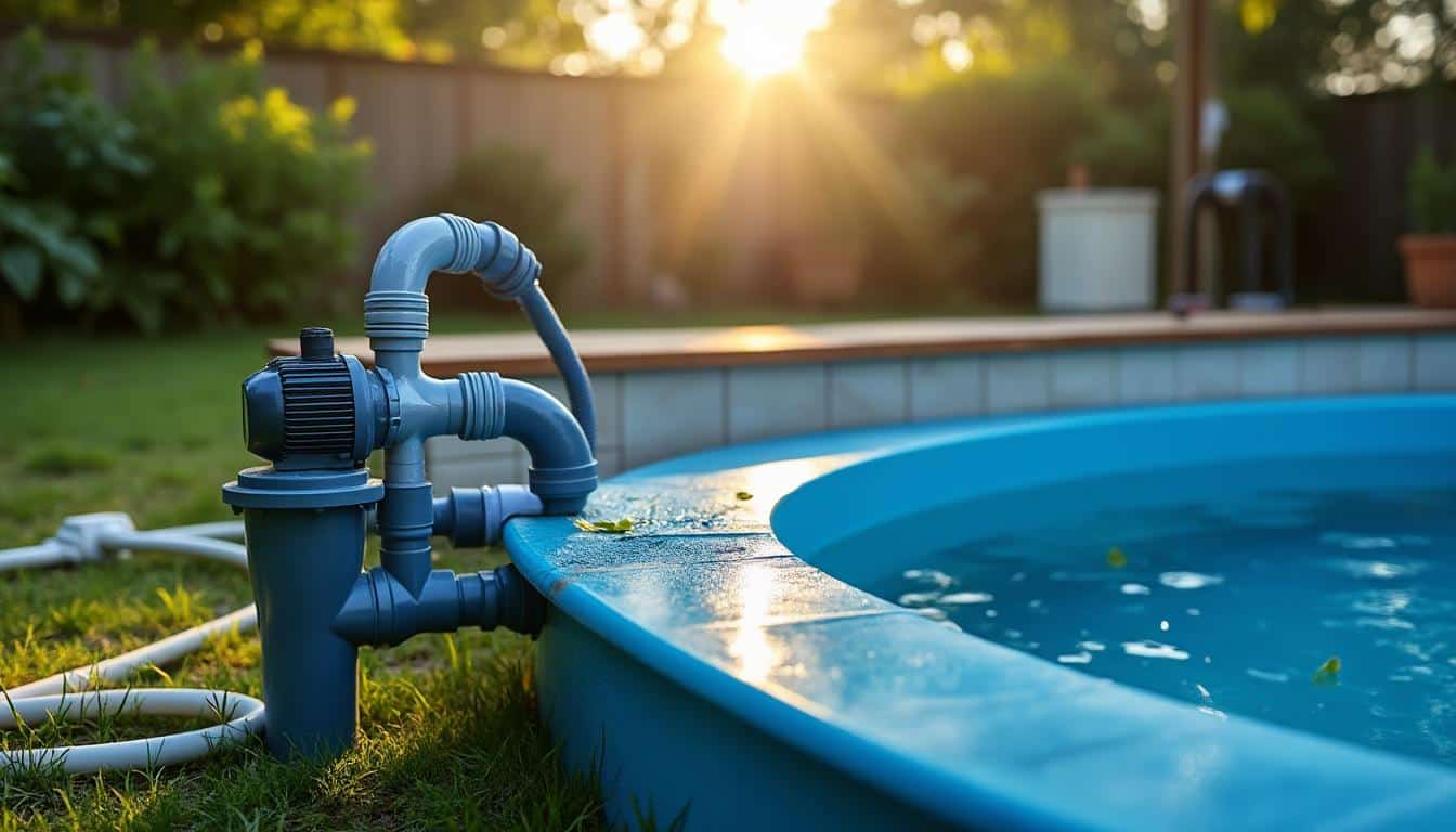 Illustration: Comprendre le rôle essentiel de la pompe dans une piscine hors sol