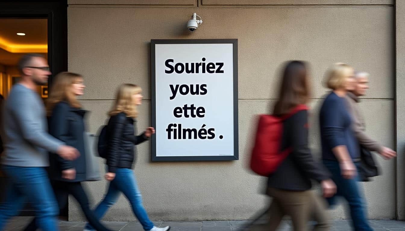 Illustration: Comprendre le rôle du panneau « Souriez vous êtes filmés » dans la vidéosurveillance