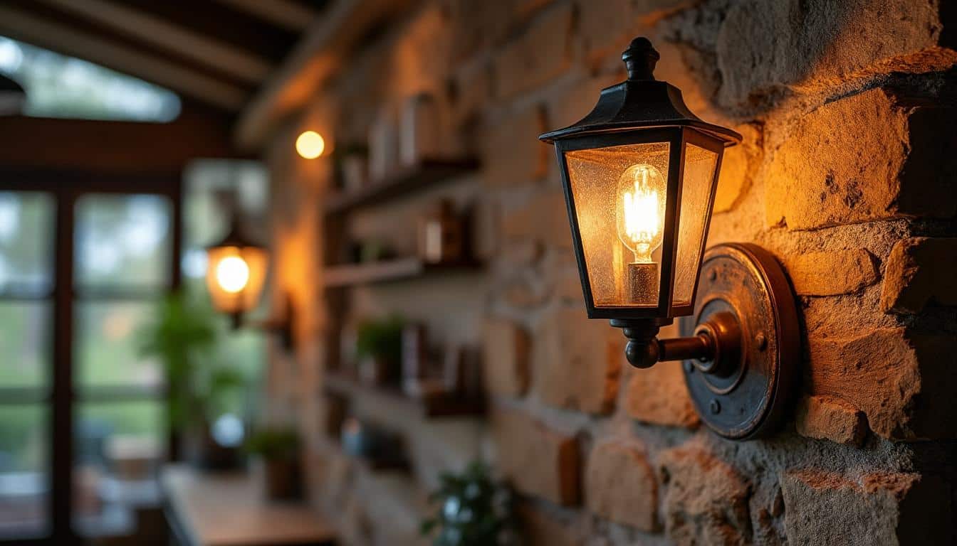 Applique murale rustique : charme authentique pour intérieur et extérieur
