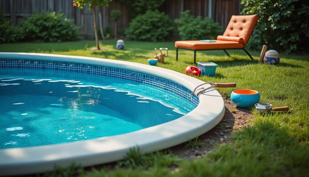 Piscine hors sol qui fuit : causes, détection et réparations efficaces