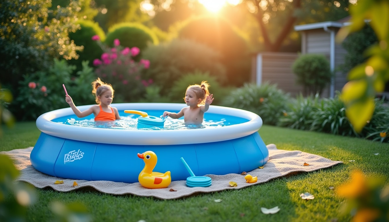 Illustration: Comprendre la piscine autoportée et ses spécificités