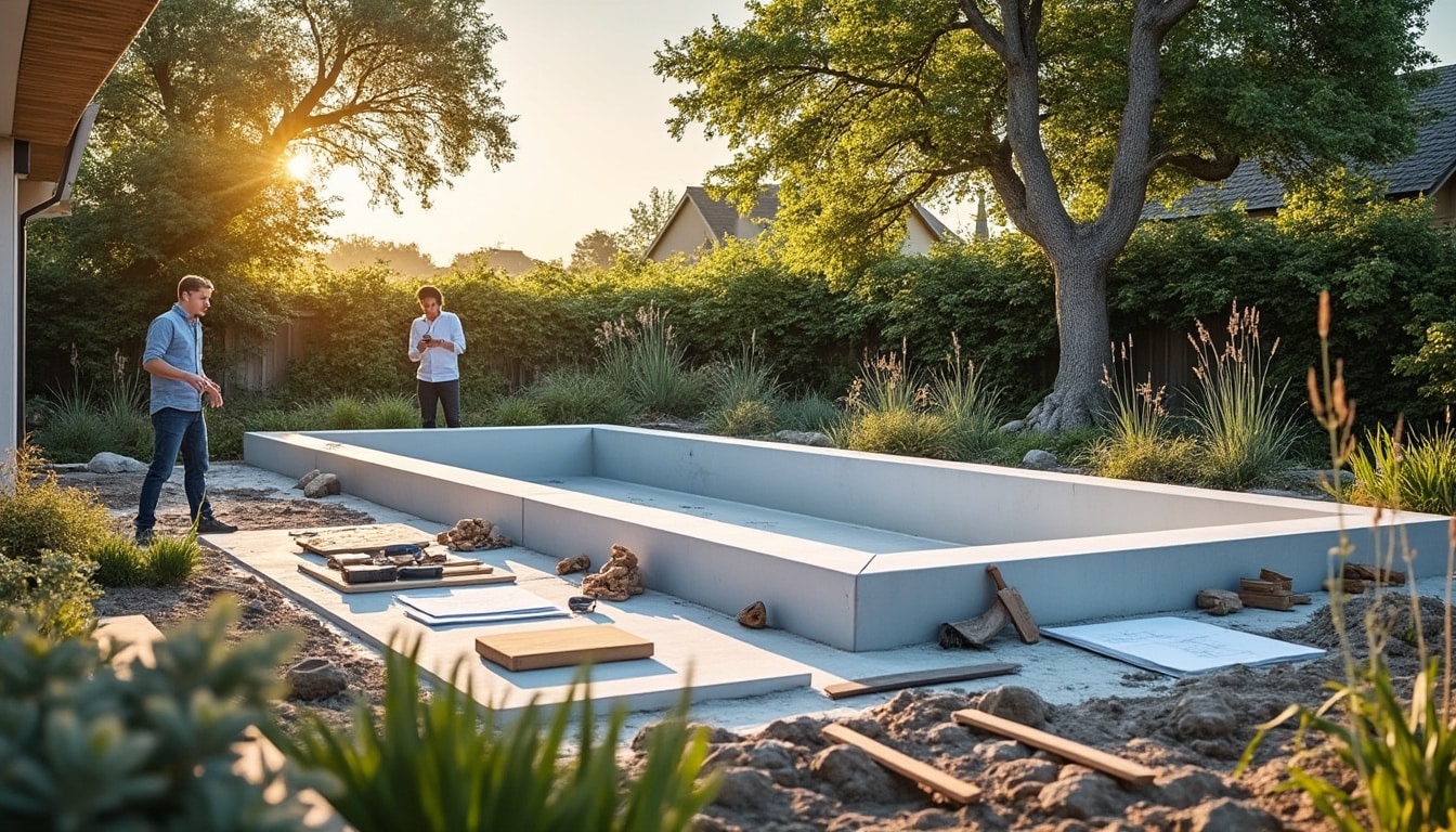 Illustration: Comprendre le concept d’une piscine en béton montée hors sol