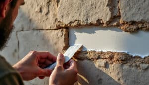 Silicone pour fissure de mur extérieur : guide pour une réparation durable
