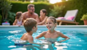Piscine hors-sol à hauteur 1m60 : confort et sécurité au jardin