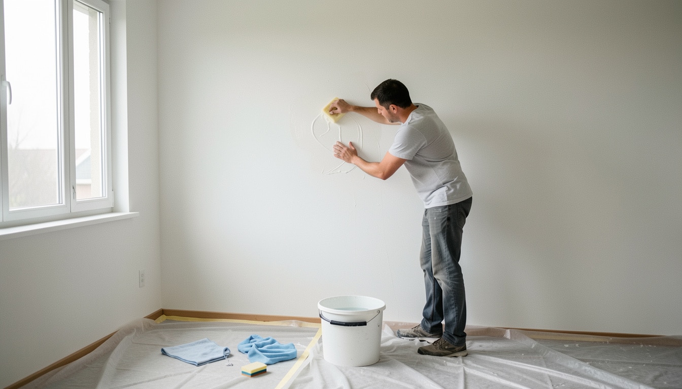 Comment lessiver un mur avant de le peindre