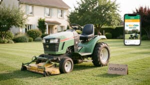Tracteur tondeuse d’occasion sur Le Bon Coin